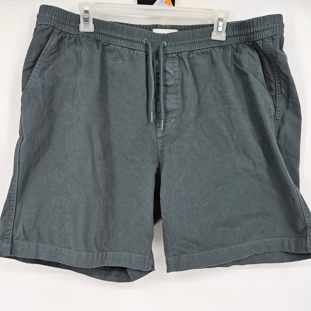 Taylor Stitch Shorts Mens XXL Olive Green Chino Casual Preppy